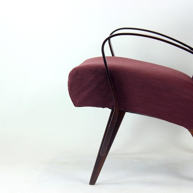 1960s Vintage Armchair by Jaroslav Šmídek for Ton, Czechoslovakia, 1960s For Sale - Image 5 of 13