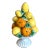 Vintage Italian Pottery Lemons Oranges Topiary For Sale