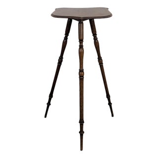 Pedestal Table with Coat of Arms For Sale