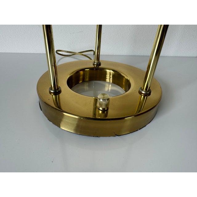 Brass 1980's Vintage Brass 'Saturn' Desk Lamp by R. Sonneman for George Kovacs/Sold For Sale - Image 8 of 12