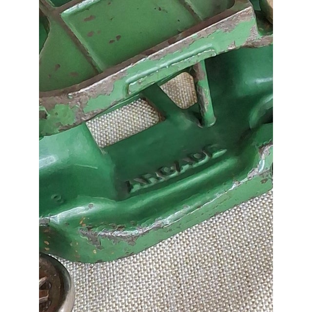 Antique Arcade Cast Iron Ford Model T Coupe Green Toy Car 5" Freeport Ill 1920s For Sale - Image 9 of 18