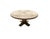 Brown Rh Salvaged Wood Trestle Round Dining Table For Sale - Image 8 of 18