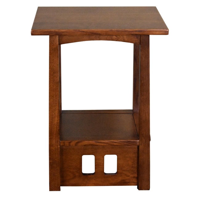 Arts & Crafts Arts and Crafts / Mission Style Taboret End Table - Model A29 For Sale - Image 3 of 8