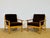 Textile Vintage Oak and Corduroy Modular Living Room Set by Afra & Tobia Scarpa, 1960s, Set of 5 For Sale - Image 7 of 18