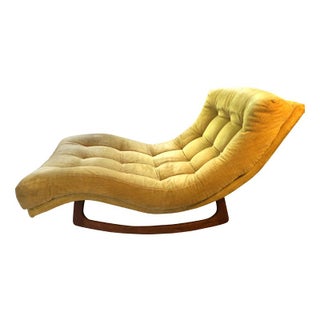 Adrian Pearsall Craft Lounge Chair Wave Rocker For Sale