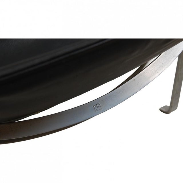 Pk22 Chair in Black Leather by Poul Kjærholm for Kold Christensen, 1970s For Sale - Image 13 of 14