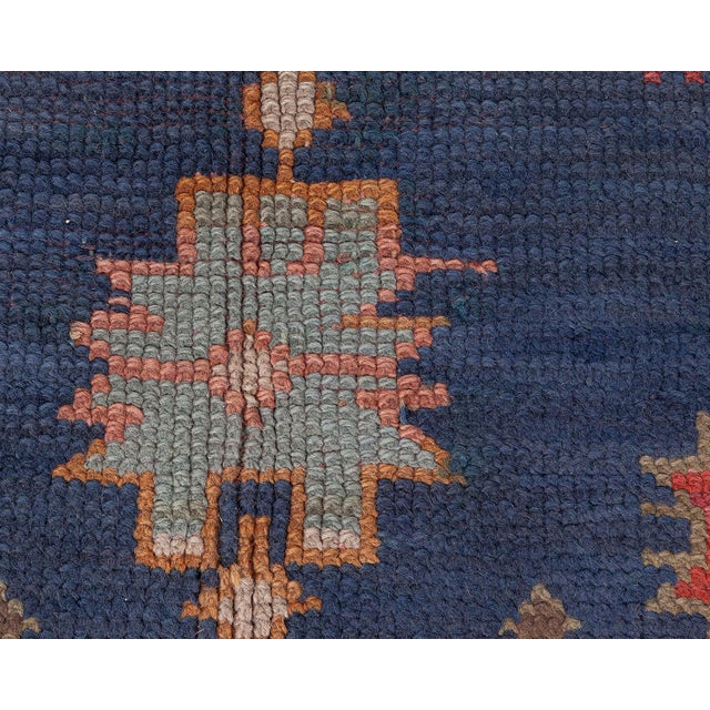Early 20th Century Antique Turkish Oushak Rug For Sale - Image 5 of 9