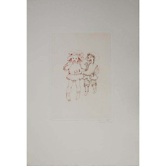 Leonor Fini, Greedy, Original Etching For Sale - Image 4 of 6