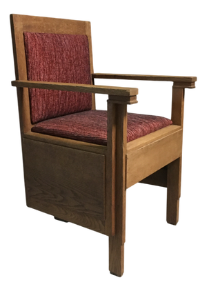 Dutch Modernist 3 Legged Lounge Chair, 1930s