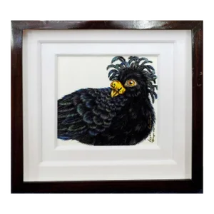 Luis Sottil "Hoco Faisan"14860 Bird Hand Signed Canvas, Framed