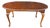 Broyhill Furniture Village Tapestry Queen Anne Style Dining Breakfast Table 68" For Sale