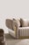 Metal New Luna 3–Piece Channel Tufted Gold Accent Luxury Sofa Set - Sofa , Loveseat & Chair For Sale - Image 7 of 18