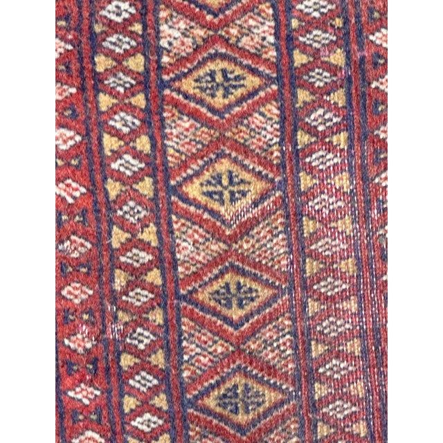 Brown Vintage Pakistani Turkmen Style Rug, 1980s For Sale - Image 8 of 17