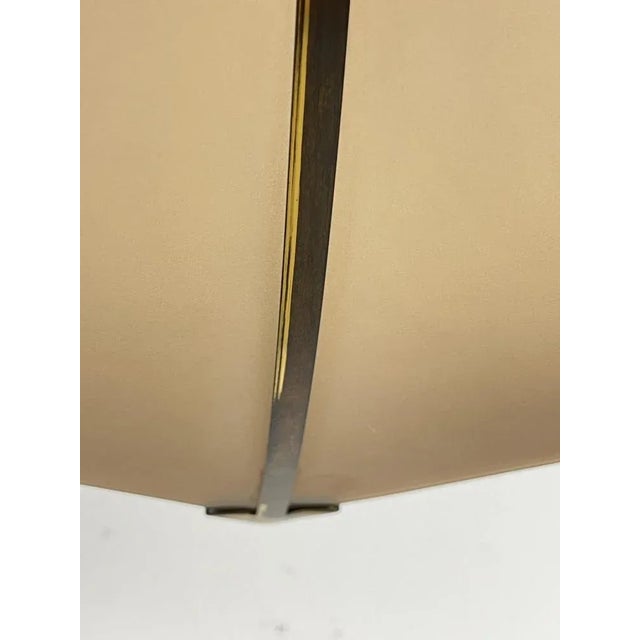 Mid-Century Italian Ceiling Light in Acrylic Glass & Brass, 1960s For Sale - Image 6 of 9