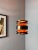 Hanging Lamp in Orange by Carl Thore For Sale - Image 11 of 11