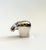 A vintage silver plated abstract figurine of a hippo. Designed by Gunner Cyren for Dansk in the 1970s. Nice heavy weight...