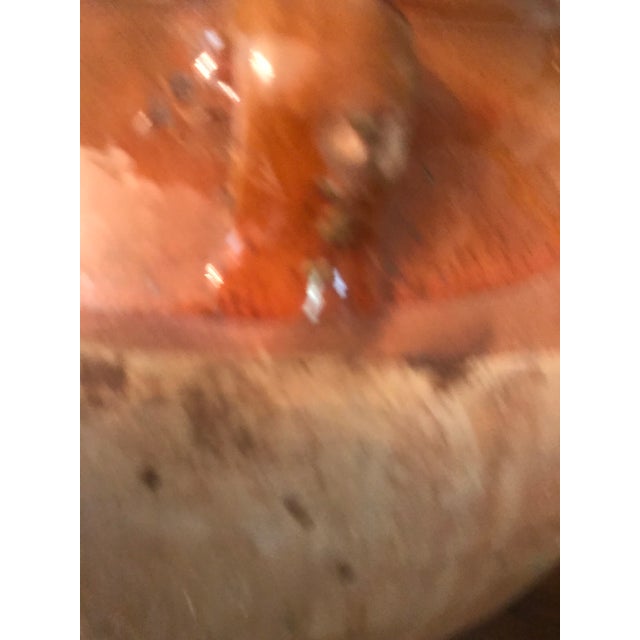 2020s Italian Olive Jar Lamp With Shade For Sale - Image 5 of 6