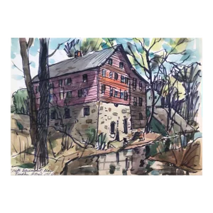 1963 Norman Kent Egremont Massachusetts Painting