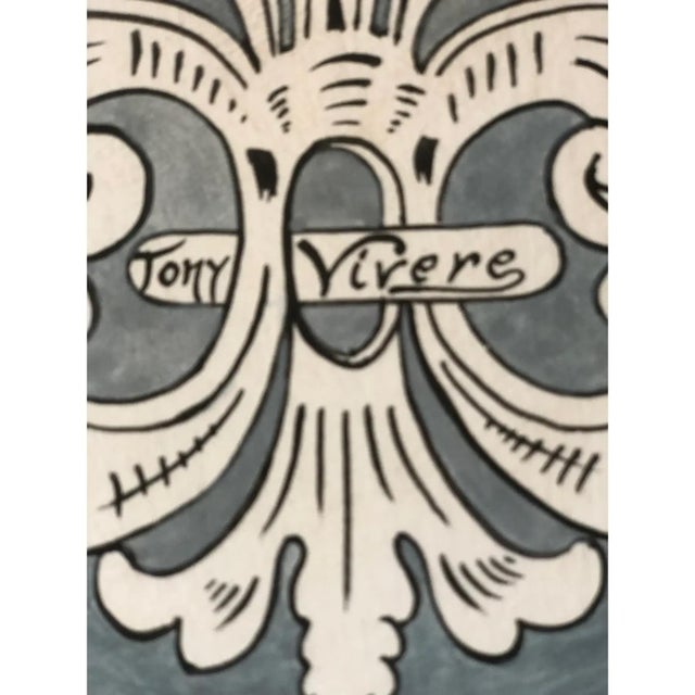 Spectacular "Sunbeam" maple wood clock. Hand carved and decorated with gold leaf. Hand painted gray dial on a white...