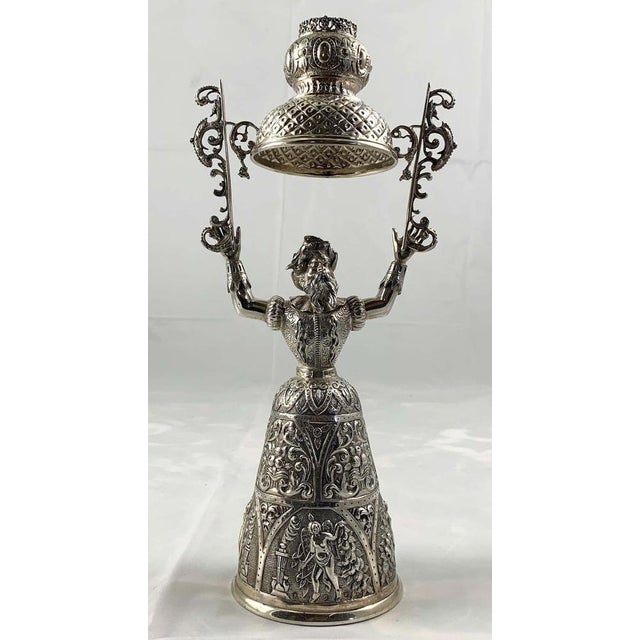 19th Century Silver Wager Cups, Set of 2 For Sale - Image 10 of 12