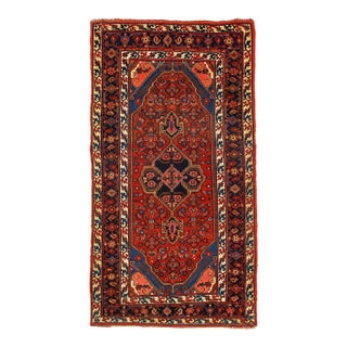 Pasargad DC Rust Persian Antique Bidjar Rug For Sale