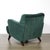 Pair of Mid-Century Curvilinear Green Mohair Lounge Chairs W/ Ebonized Supports For Sale - Image 11 of 15