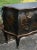 Late 19th Century Antique Petite Bombe 2 Drawer Italian Chinoiserie Black Gold Commode For Sale - Image 5 of 13