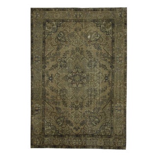 Vintage Hand-Knotted Middle Eastern Rug For Sale
