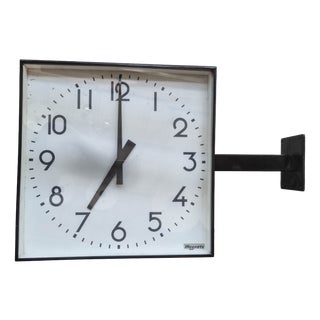 Station Wall Clock, 1960s For Sale