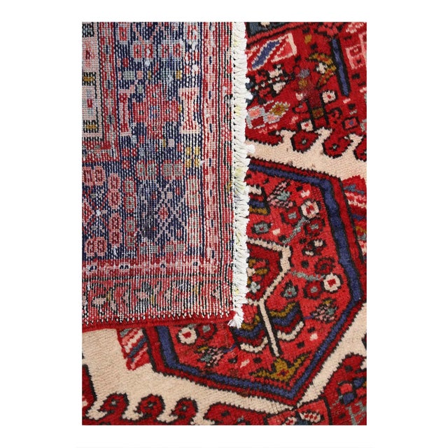 1920s Persian Antique Hand Knotted Karajeh For Sale - Image 4 of 5