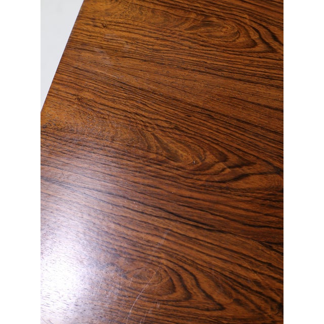 Coffee Table in Rosewood and Steel by Sven Ellekær for Søren Willadsen Møbelfabrik, Denmark, 1960s For Sale - Image 9 of 11