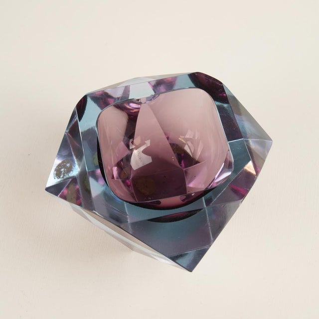 Sculptural Ashtray attributed to Flavio Poli for Seguso Vetri d'Arte, 1970s For Sale - Image 11 of 15