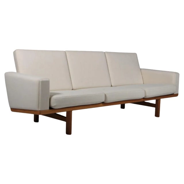Three-Seater Sofa by Hans J. Wegner for Getama For Sale