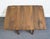 Ethan Allen Country Craftsman Solid Pine Early American Shaker Style 37" Drop Leaf Accent End Table 19-8304 - 219 Medium Brown Finish For Sale - Image 13 of 17