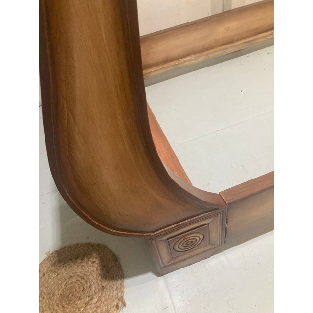 Wood French Louis Daybed -Twin For Sale - Image 7 of 15