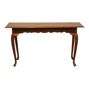 Kincaid Furniture Solid Oak Country French Style 52" Accent Sofa Table