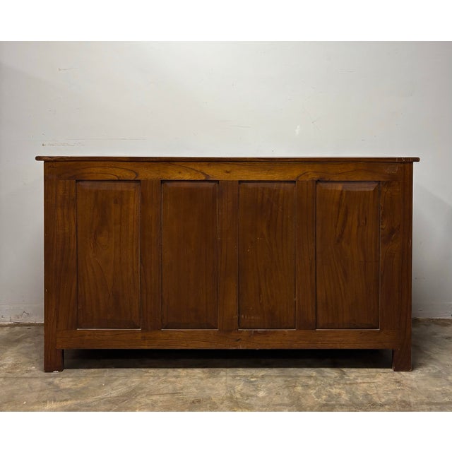 Vintage English Georgian Style Sideboard For Sale - Image 10 of 11