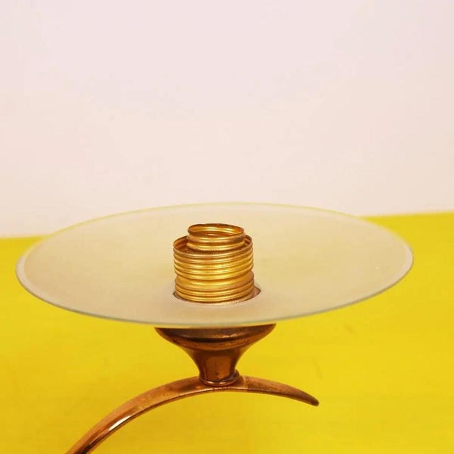 Brass Wall Lamps attributed to Pietro Chiesa, 1950s, Set of 2 For Sale - Image 10 of 14