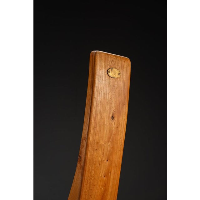 Brown Postmodern Accent Chair, 1980s For Sale - Image 8 of 18