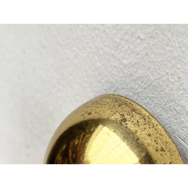 Vintage Hollywood Regency Style Wall Lamp in Brass, 1970s For Sale - Image 16 of 18