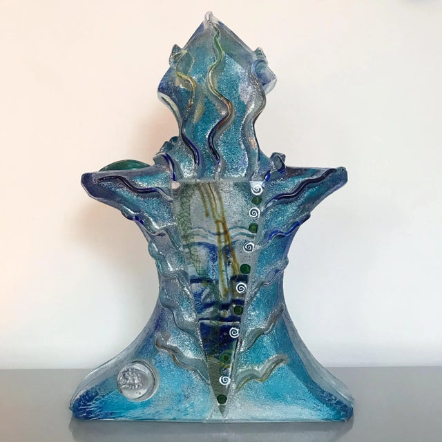 Cast Glass Sculpture by Susan Gott For Sale - Image 12 of 12