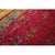 1920s Ruby Red Floral Vase Antique Chinese Art Deco Knotted Wool Rug 9' X 11'9" For Sale - Image 4 of 10