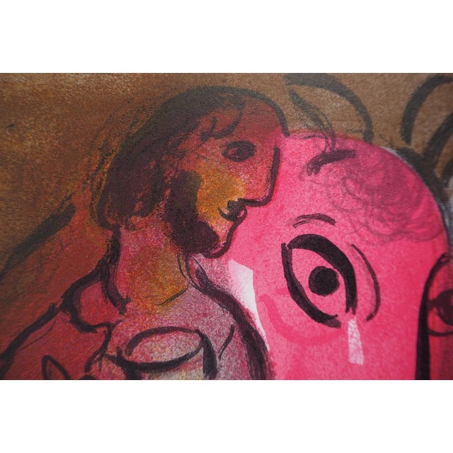 Marc Chagall, Intimité, Lithograph For Sale - Image 8 of 9