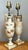 Metal Vintage Onyx Urn Lamps - A Pair For Sale - Image 7 of 12