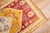 Colorful Antique Turkish Oushak Prayer Rug - 3'3" x 4'8" For Sale - Image 4 of 7