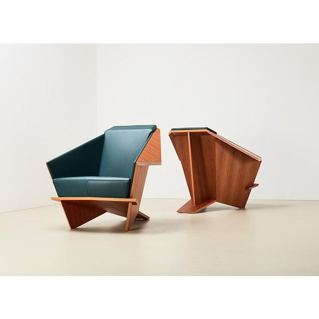 Lounge Chairs by Frank Lloyd Wright for Cassina, Set of 2 For Sale - Image 15 of 15