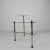 Kidney Shaped Etagere with Three Glass Plates, 1950s For Sale - Image 12 of 13