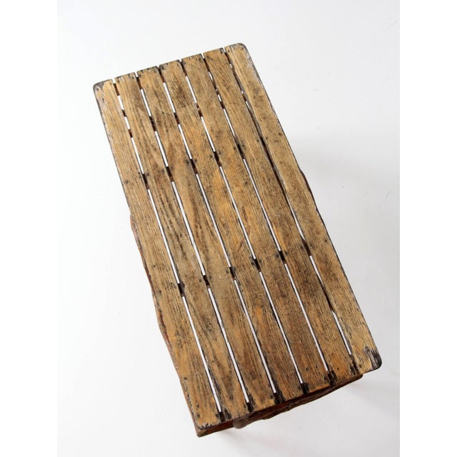 Vintage Amish Twig Furniture Set Bentwood Chair, Coffee Table, and End Table For Sale - Image 11 of 18