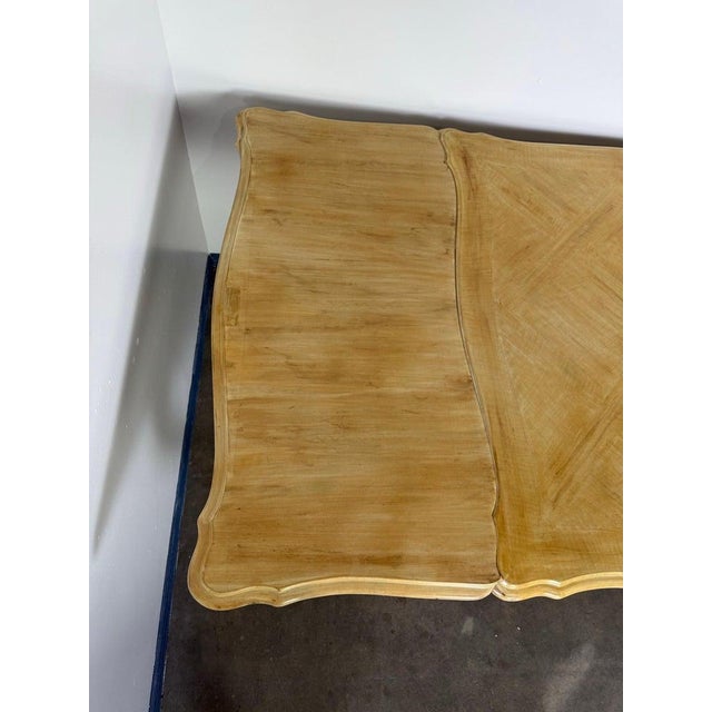 Wood French Provincial Style Dining Table C. 1930's For Sale - Image 7 of 12