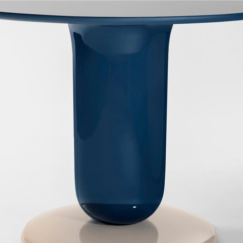 Contemporary Blue 190 Explorer Dining Table with Glass by Jaime Hayon for BD Barcelona For Sale - Image 3 of 13